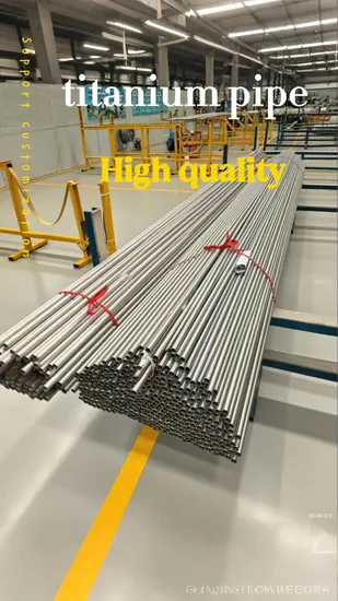 Good Price ASTM B338 Gr1 Gr2 Gr9 Seamless 1 Inch 2 Inch 3 Inch Titanium Pipe Tube 