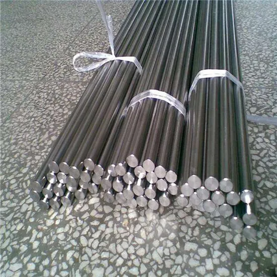 Pure Titanium Alloy Round Rod Bar for Medical & Industrial Applications Can Be Welded Cut Bended Rolled