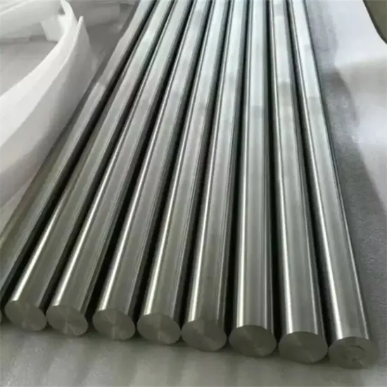 Zirconium Rod Round Bar 99% Pure Metal Welding Rods Ceramic Screwed Rod Stock Chromium Titanium Alloy Price for Industrial Applications 