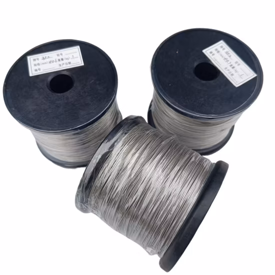 Manufacture ASTM 12 Gauge Gr2 Gr5 Titanium Wire for Industrial Application 
