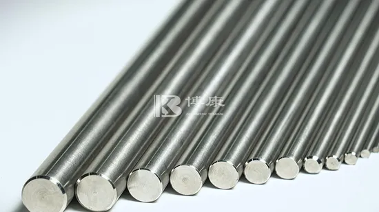 Titanium Alloy Source Manufacturers Medical Pure Titanium Rod for Orthopedic Implants 