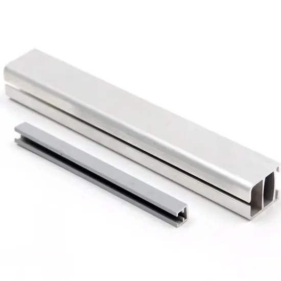 Square Shape 45 Series Titanium Anodized Aluminum Extrusion Profile 