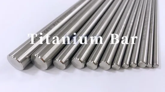 Medical Titanium Alloy Product 3/6/8/10/12mm Titanium Round Rod for Implant 