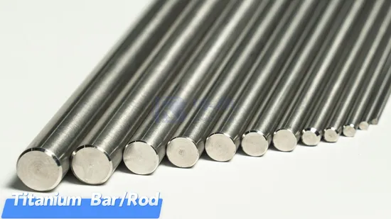 Gr5 Titanium Alloy Solid Bars Industrial Grade Round Titanium for Machining 