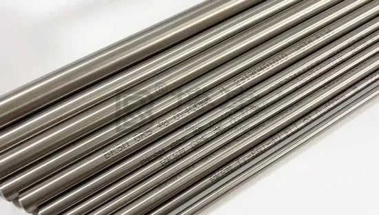 ASTM F136 Surgical Titanium Product Titanium Alloy Round Rods for Medical Implants 