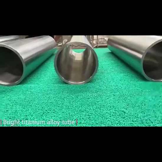 ASTM B338 Gr2 2mm 10mm 15mm 25mm 50mm Titanium Tube and Pipe 