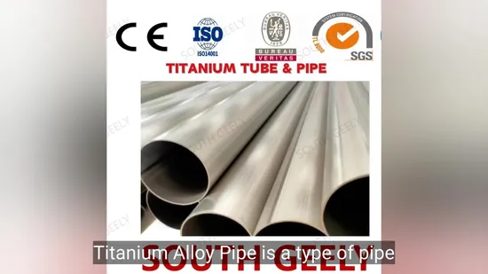 Durable Cold Drawn Titanium Pipe for Heavy